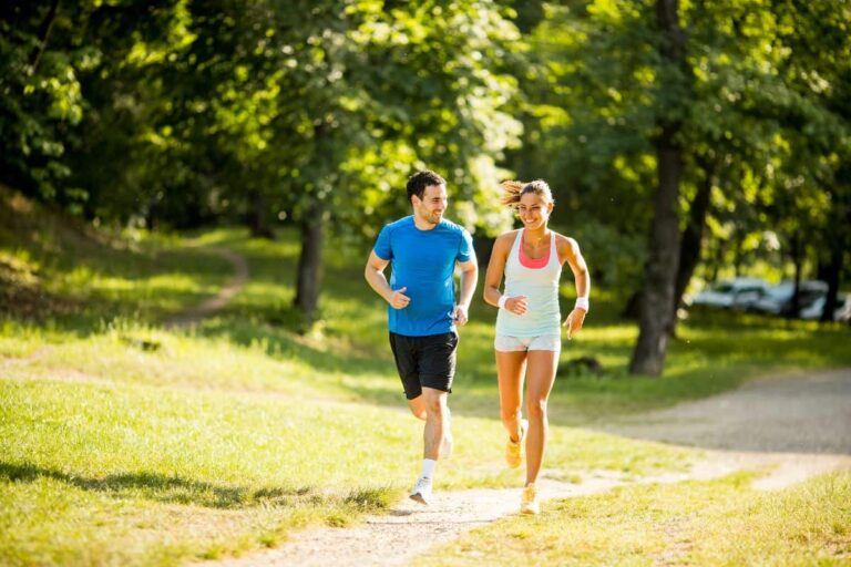 dieta a zona: coppia di runners